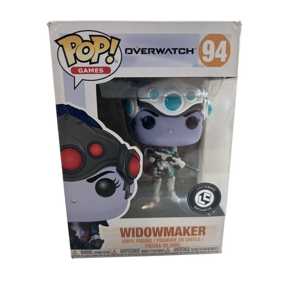 Funko Pop! Vinyl Overwatch Widowmaker Loot Crate Exclusive #94 Collectible Figur - Picture 1 of 9